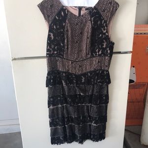 Black and nude   BCBG  Cocktail dress size 10